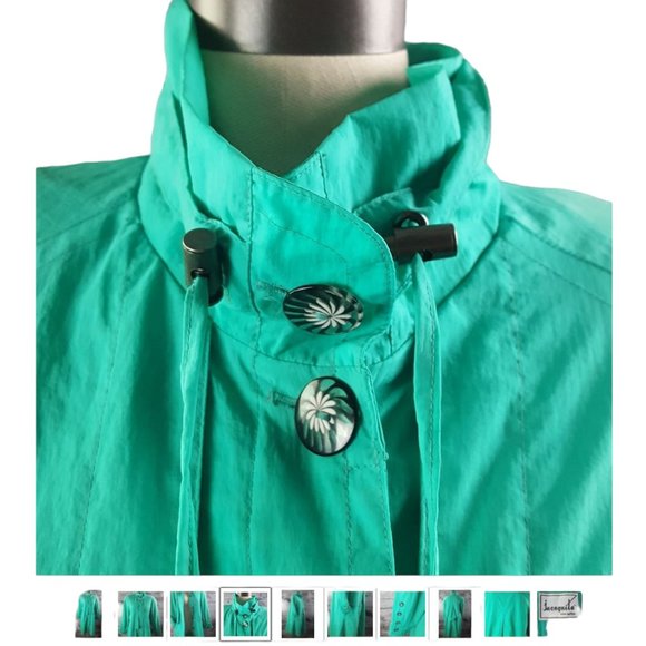 Incognito Women Lightweight Jacket or Windbreaker Green - Picture 5 of 10